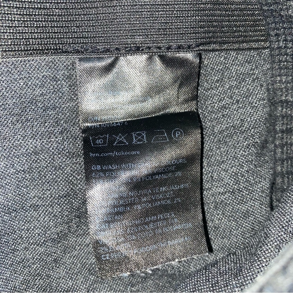 H&M : size 14 : plaid holiday zipper ankle slim fit skinny pull-on trouser pants - Picture 10 of 10